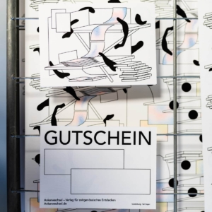 Ankerwechsel-Gutschein-Indie-Publishing-Online-Shop-Tali-Bayer frisch gedruckt auf dem Gitter